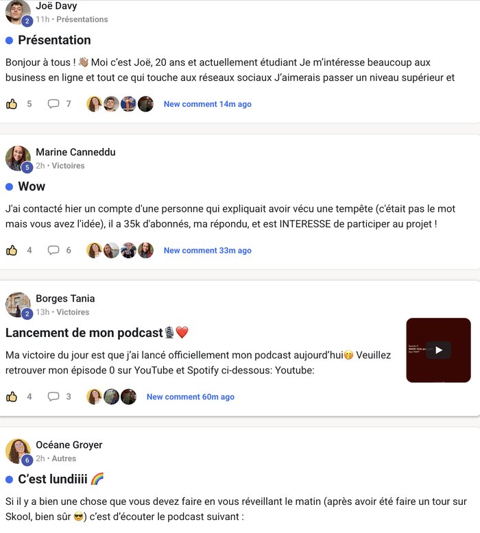 Témoignage client